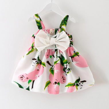 Little Girls Summer Bow-knot Dress