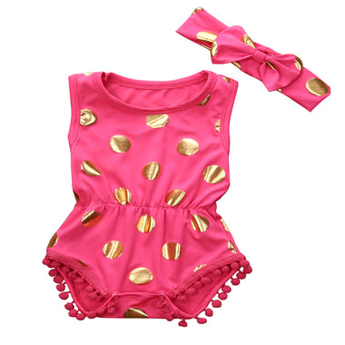 Adorable Polka Dot Romper