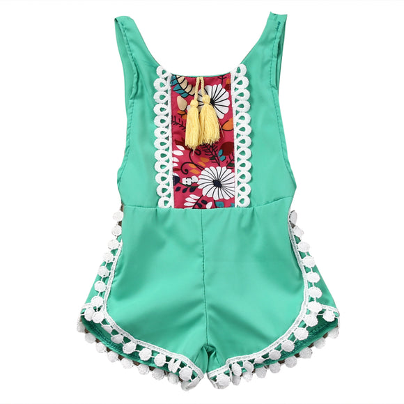 Baby Girl Chinese Style Romper